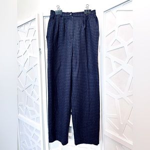 Jones NY Plaid Trousers